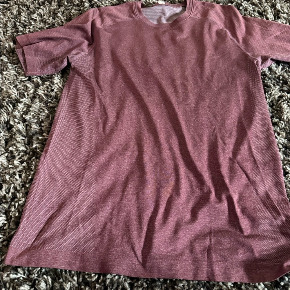 lululemon athletica Short Sleeve Tee - Burgundy